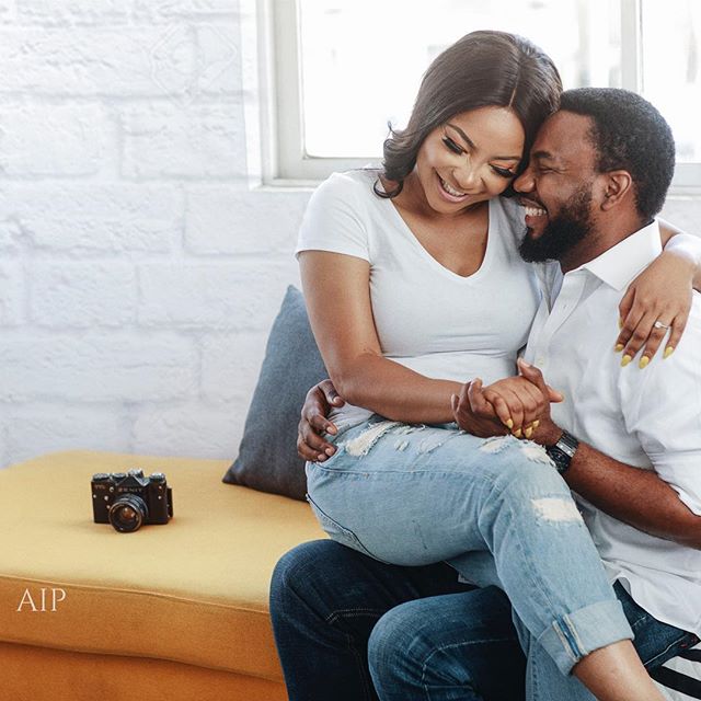 Linda Ejiofor & hubby celebrate first anniversary - P.M. News