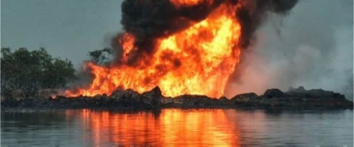 Imo pipeline fire