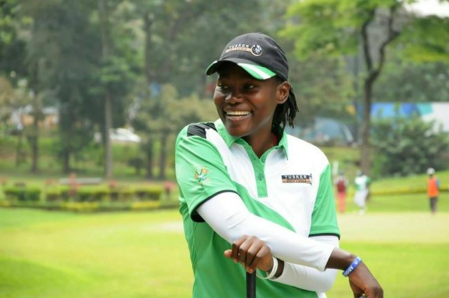 Irene Nakalembe: wins Ikoyi Ladies Golf tourney