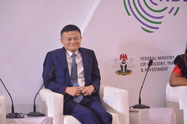Jack Ma at the Nigeria Economy Digital Summit