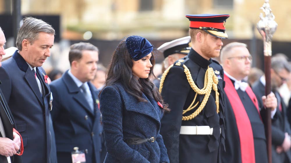 Meghan Markle visits Westminster Abbey’s Field of Remembrance