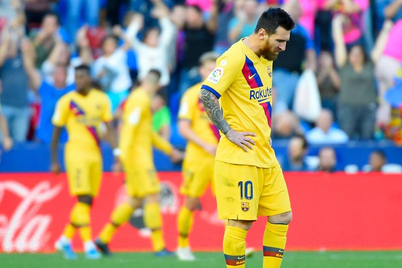 Messi couldn’t fathom what hit them at Levante