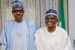 President Buhari and Garba Shehu
