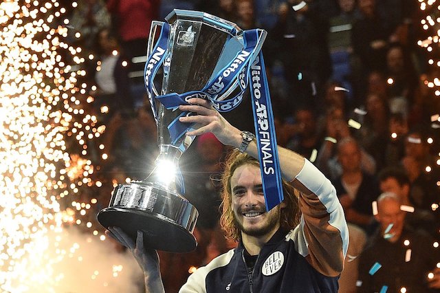 Stefanos Tsitsipas: makes history as first Greek to win ATP Finals