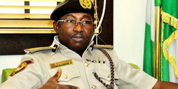 Comptroller General, Nigerian Immigration Service, Muhammed Babandede: Mr Muhammad Babandede, the Comptroller-General of the Nigeria Immigration Service (NIS): says Chinese, Egyptians  arrested for using fake marriages to secure resident permits for foreigners in Nigeria