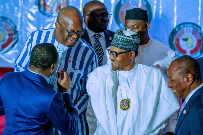 Buhari and other ECOWAS leaders on Saturday