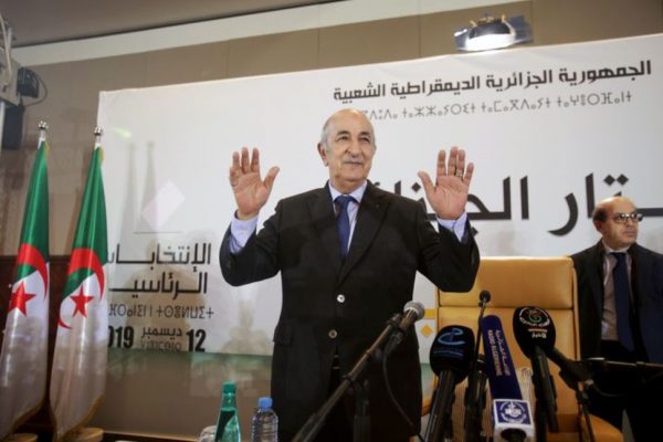Abdelkader Tebboune Algeria’s new President
