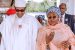 President Buhari and his wife Aisha