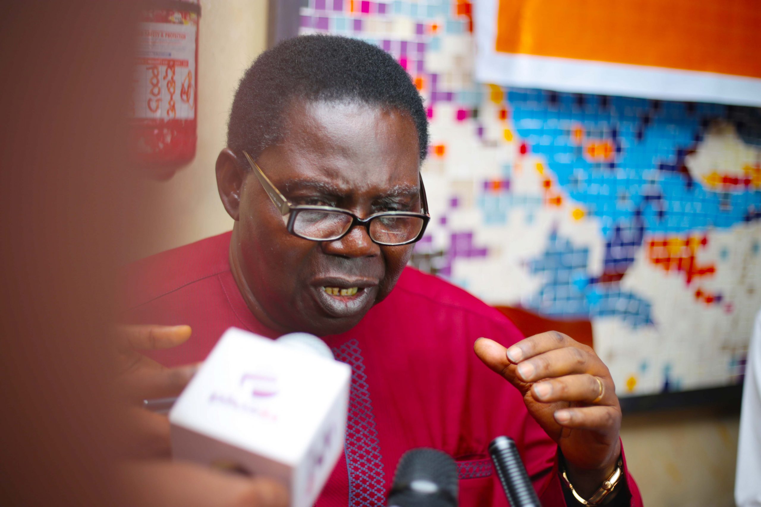 Chief Ebenezer Obey at the event