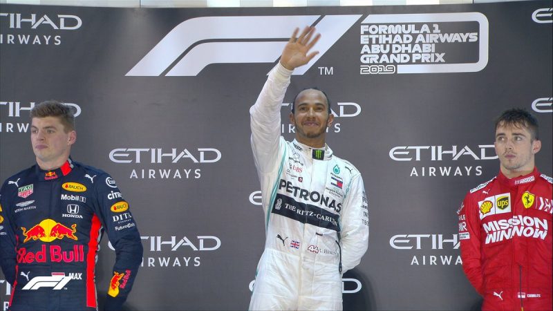 Lewis Hamilton : ends the year with a win at Abu Dhabi Grand Prix
