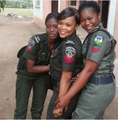 Nigerian police women