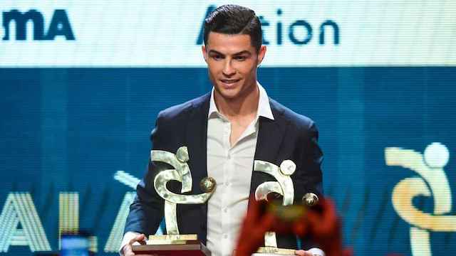 Ronaldo wins two awards in Italy