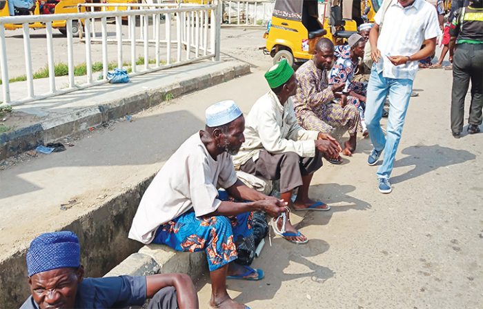 Street begging