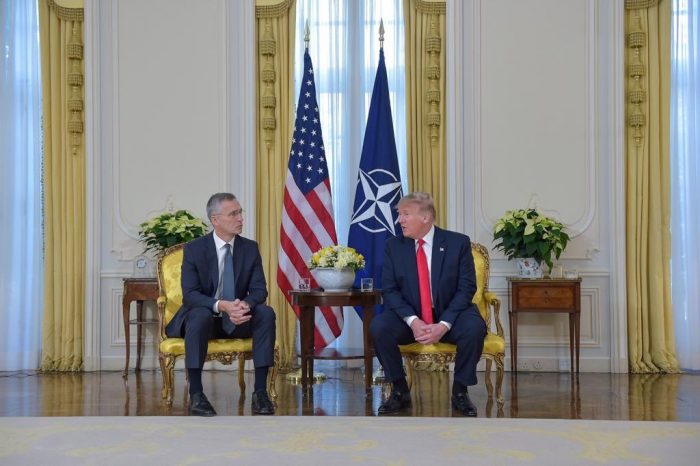 Trump and NATO Gen. Secretary Jens Stoltenberg