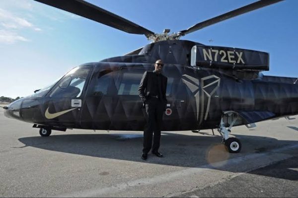 Kobe Bryant and his Sikorsky helicopter