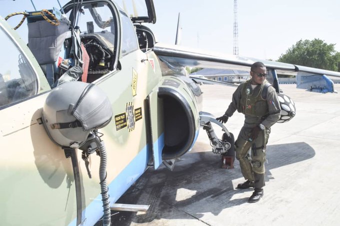 A Nigerian Air Force pilot set for Operation Rattle Snake against Boko Haram