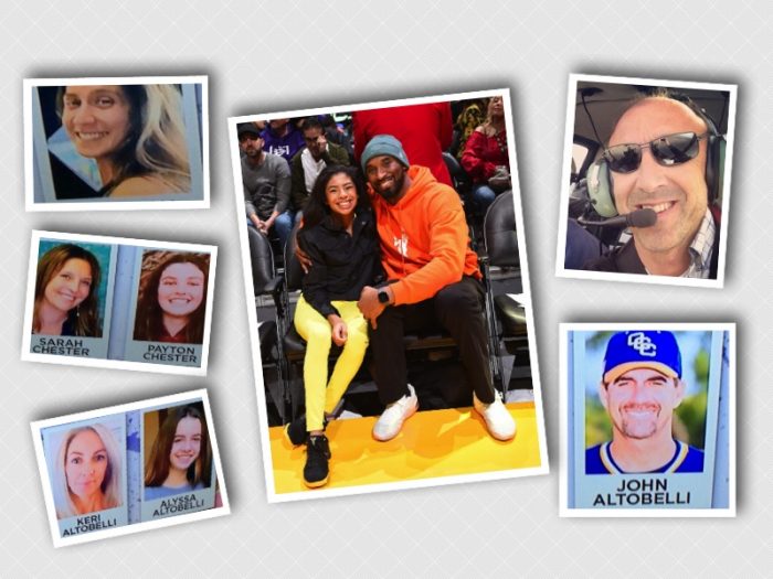 All the Victims of the Kobe Bryant helicopter crash