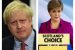 Boris Johnson, Nicola Sturgeon- set for showdown over Scotland independence