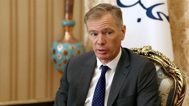 British ambassador to Tehran Rob Macaire