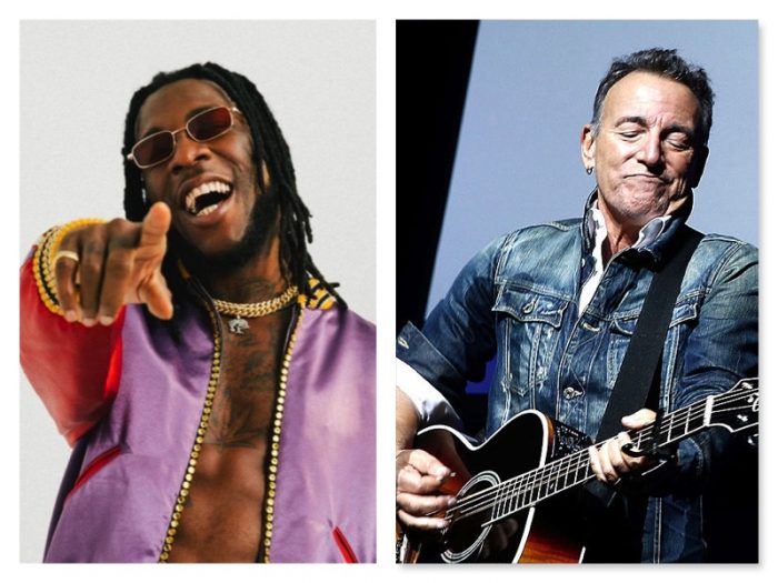 Burna Boy and Bruce Springsteen