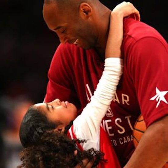 Kobe Bryant and her late daughter Gianni