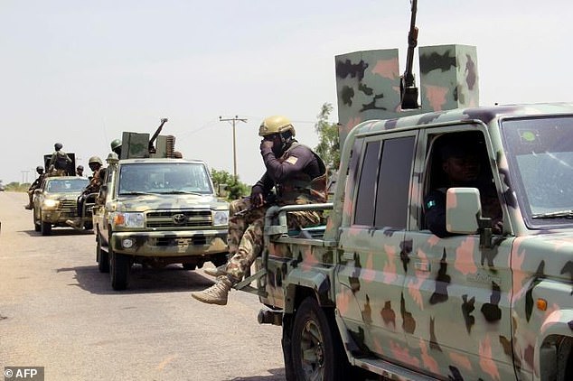 Nigerian military fighting Boko Haram