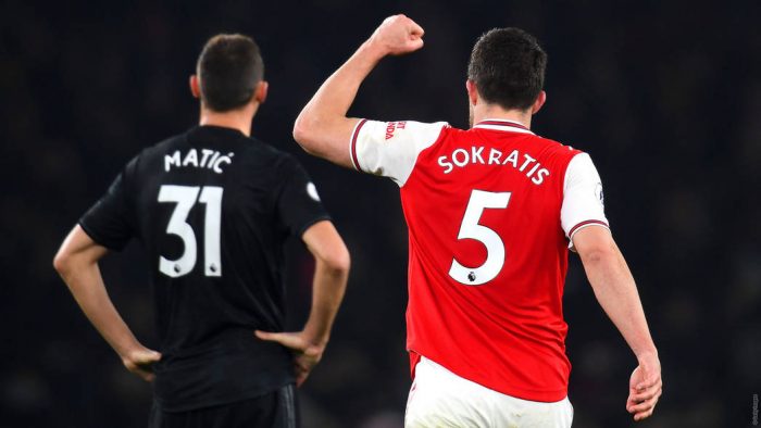 Sokratis: Victory over United Arsenal’s best performance