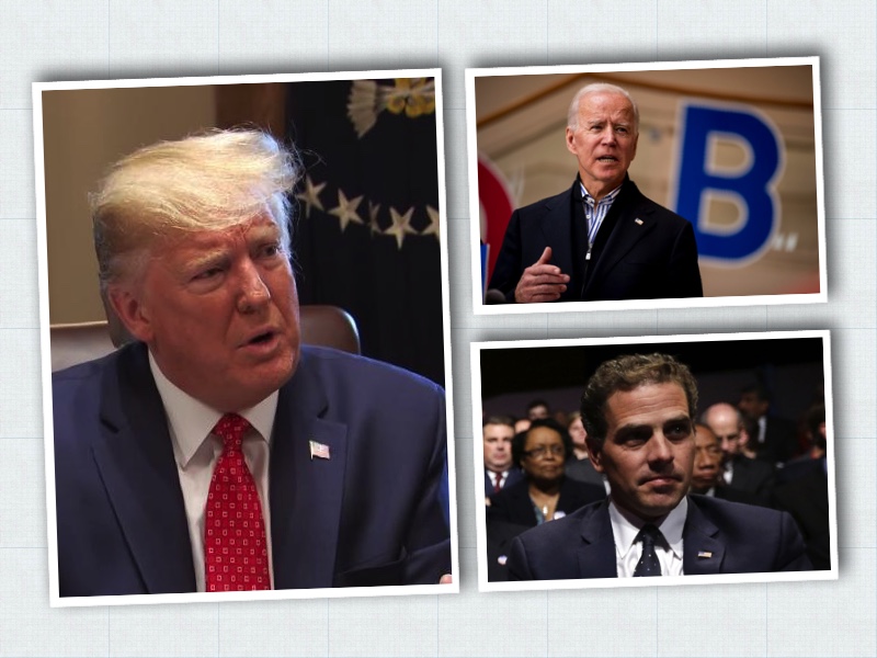 Trump, Joe and Hunter Biden- Burisma hacked by Russia