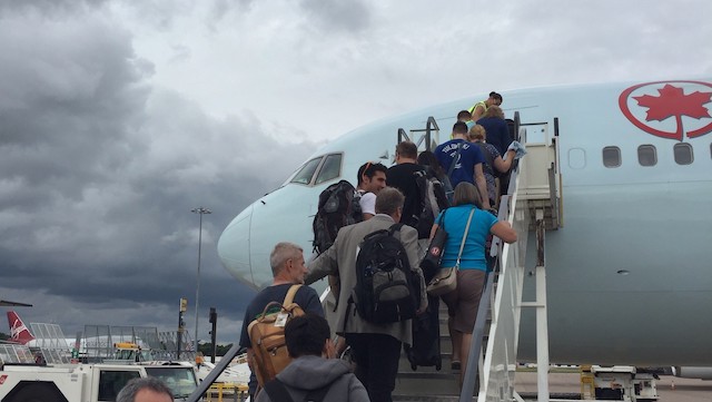 Air Canada passengers