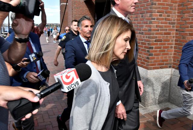 Lori Loughlin: to face trial in October for college admissions fraud