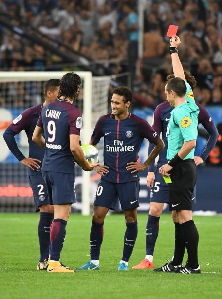 Neymar’s red card