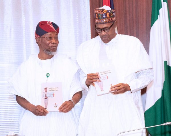 President Buhari and Rauf Aregbesola