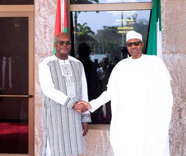 President Kabore, Buhari