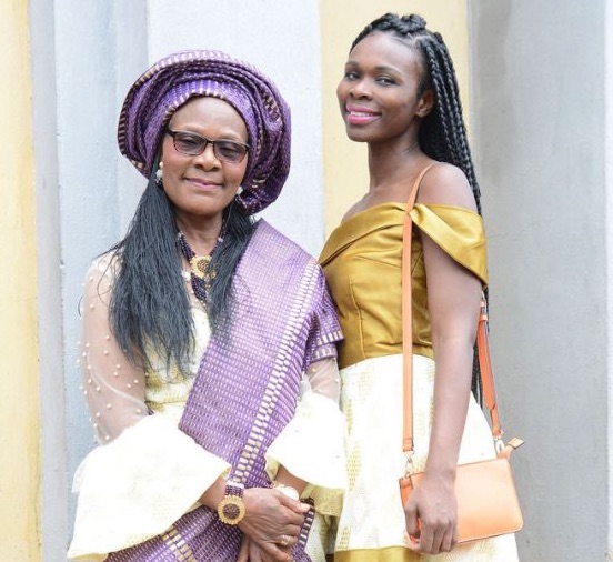 Rita Omokha and her mum Patience Omokha