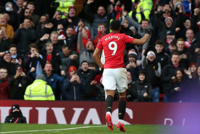 Anthony Martial: scores decisive goal on 30th minute in the first half