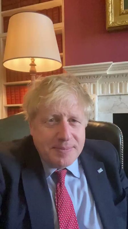 Boris Johnson on Friday making a bombshell announcement on his coronavirus status