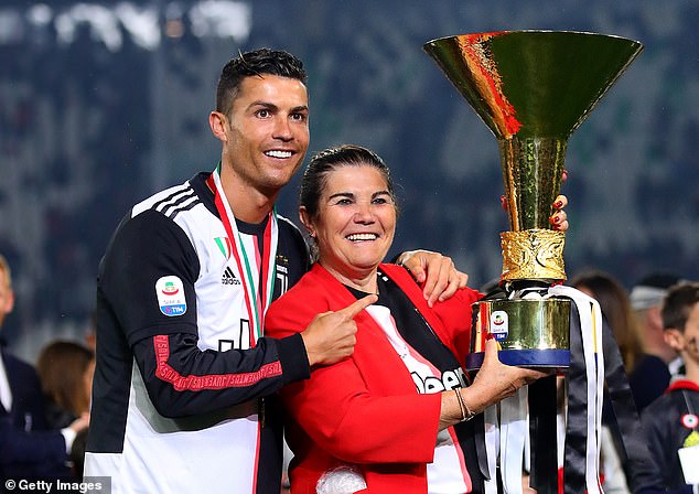 Ronaldo and his mum