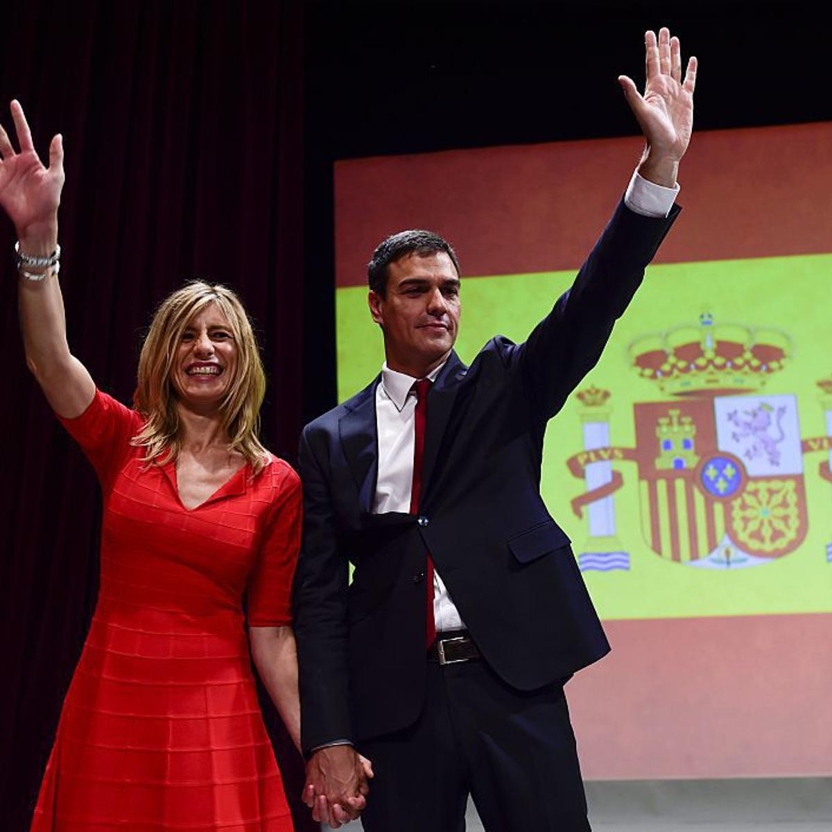 Spanish PM and his wife Begona