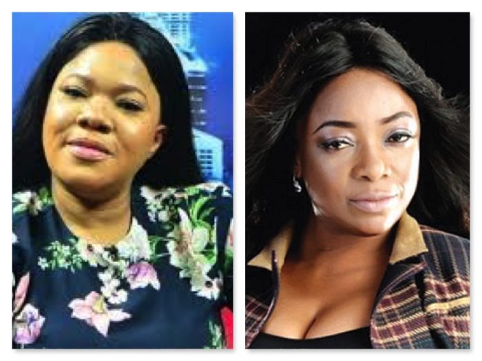 Toyin Abraham and Bimbo Akintola