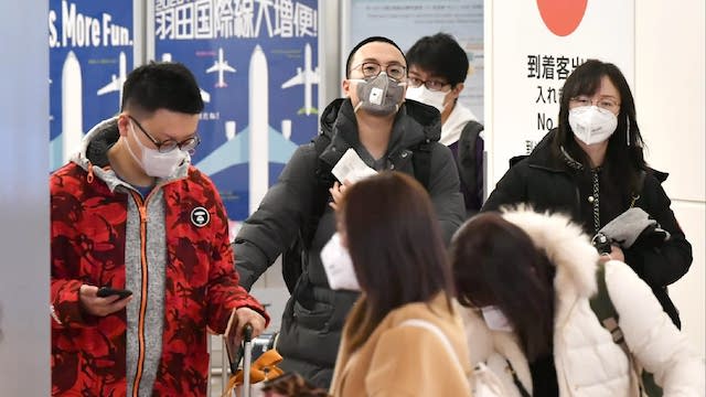 Visitors to Japan drop drastically because of coronavirus