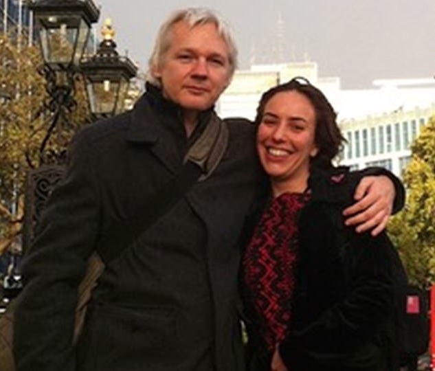 Assange with Stella Morris