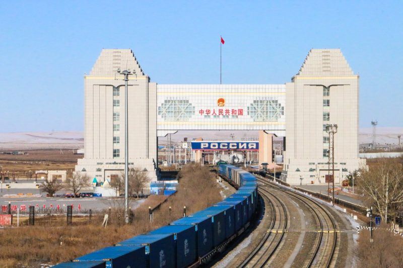 China, Russia border city Manzhouli
