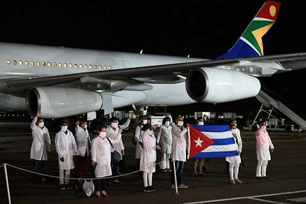 Cuban doctors in South Africa