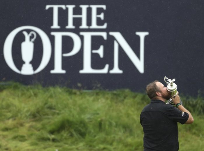 Golf officials postpone British open won by Shane Lowry of Ireland lasy year