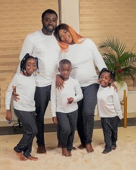 Check Out Family Photo Of Mercy Johnson Okojie's Family - P.m. News