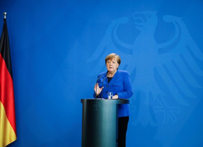 German Chancellor Angela Merkel: spied on by US