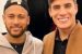 Neymar and Tiago Ramos