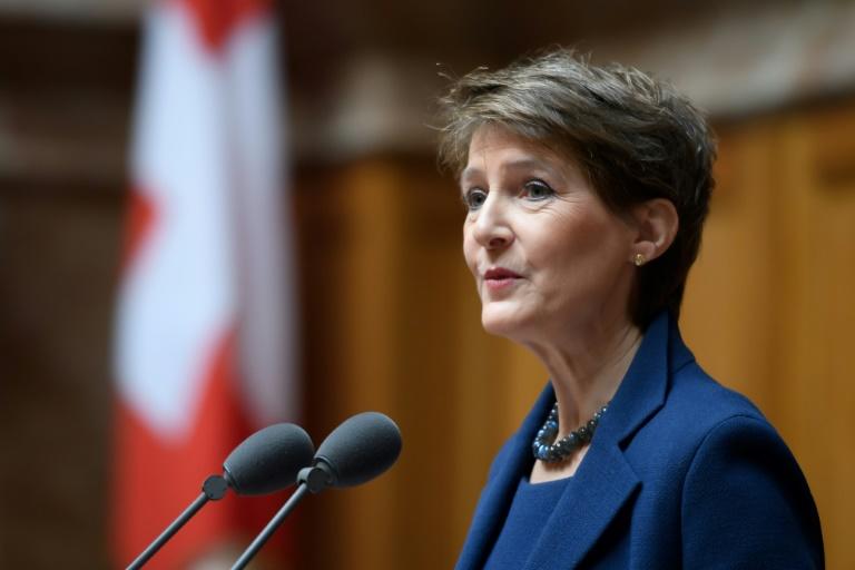 President of the Swiss Federation, Simonetta Sommaruga