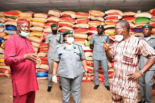 The infected rice donated by FG to Oyo