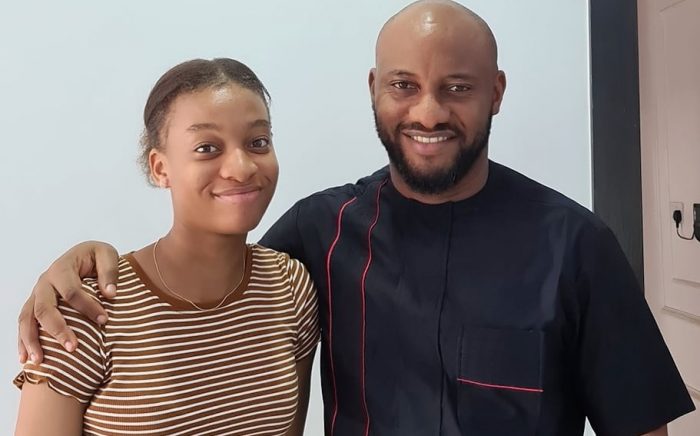 Yul Edochie and his daughter Danielle 2